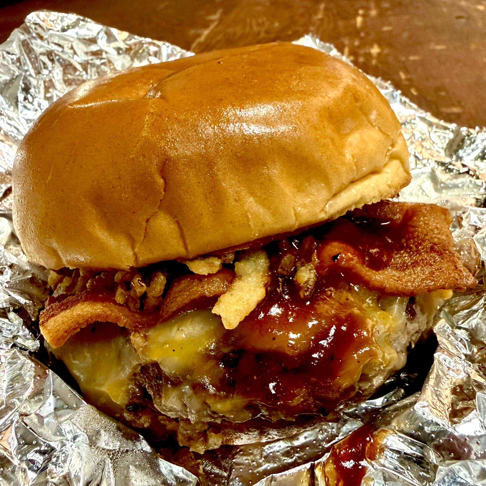 BBQ Stack Burger